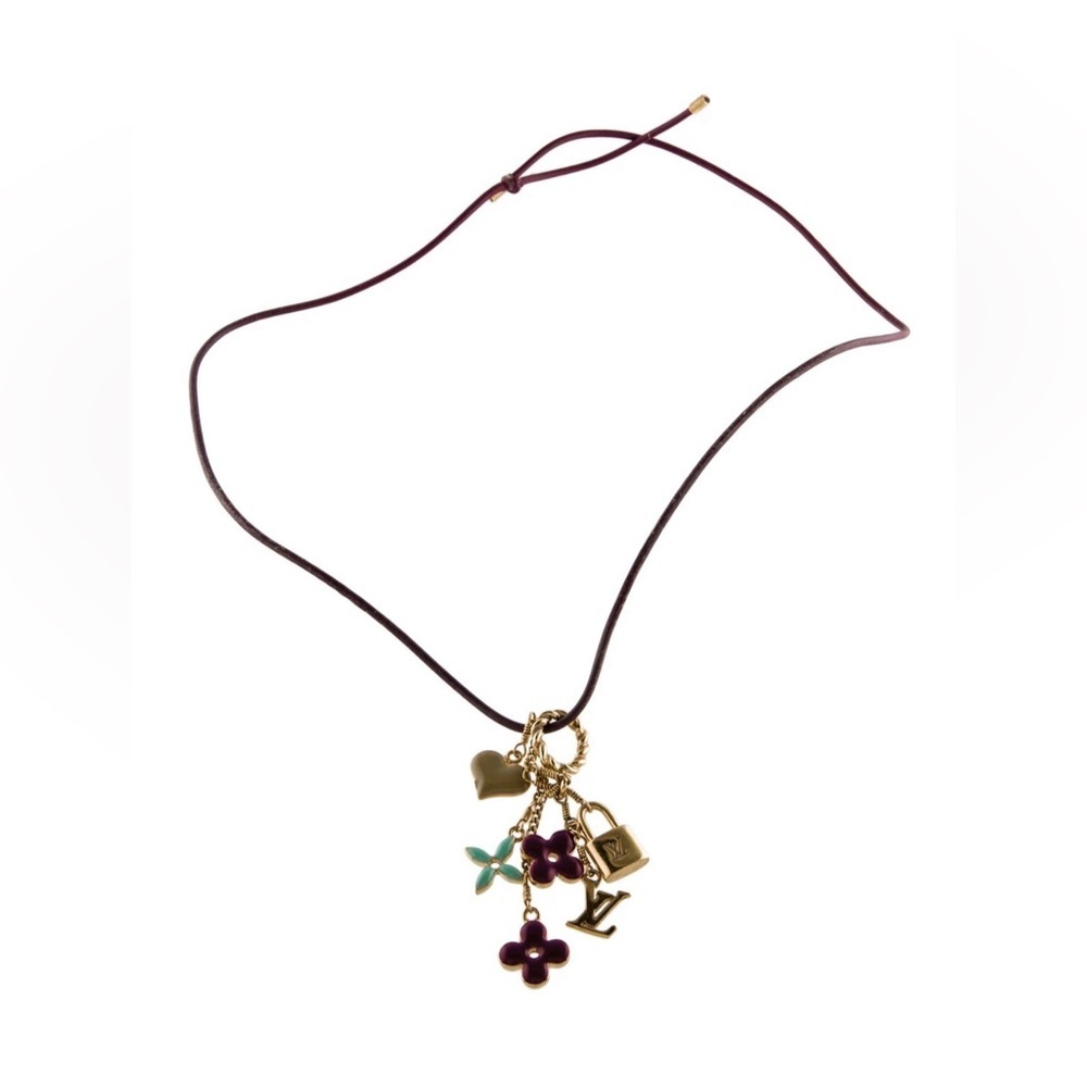 Louis Vuitton Sweet Monogram Charm Necklace - Picture 6 of 7
